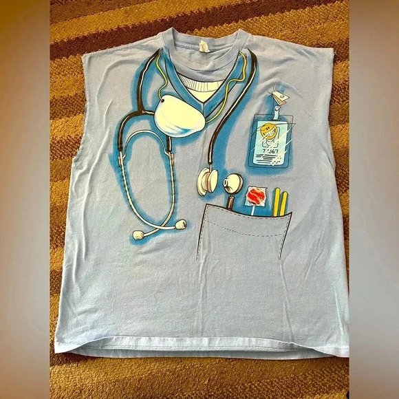 Other - Dr shirt sleeves cut off size large